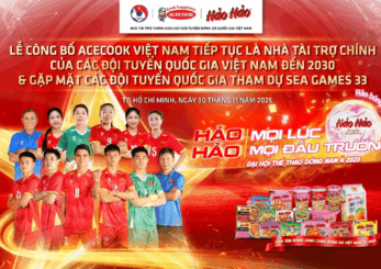 PRESS CONFERENCE _ ACECOOK VIETNAM – THE MAIN SPONSOR OF VIETNAM NATIONAL FOOTBALL TEAMS UNTIL 2030